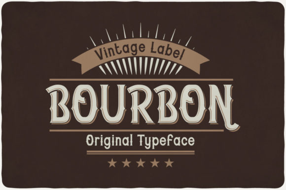 Bourbon: A Display Typeface with Vintage Soul