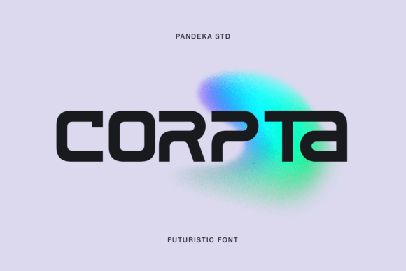 Corpta: A Futuristic Display Font for Modern Design