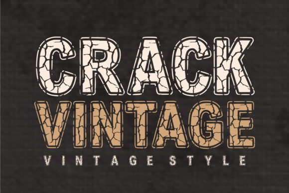 Crack Vintage: The Typeface That Tells a Story Before You Read a Word