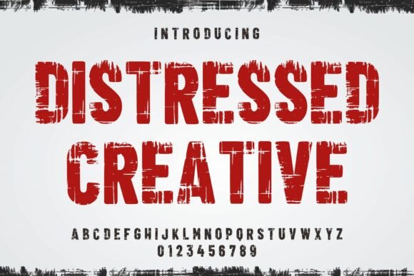 Distressed Creative: The Typeface That Tells a Story