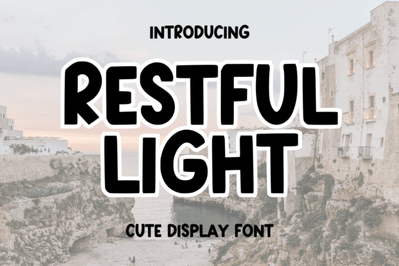 Finding Calm in the Chaos: The Restful Light Typeface