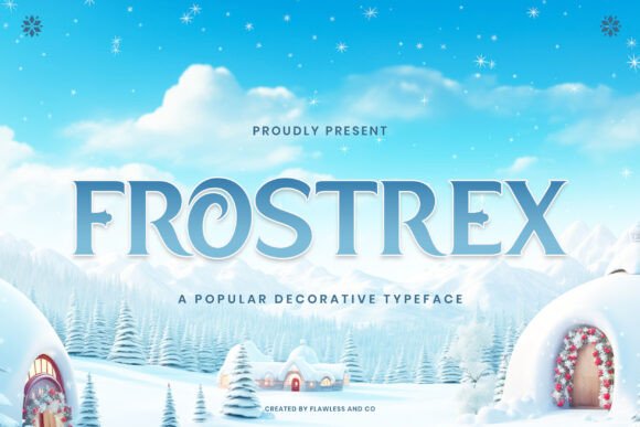 Frostrex: The Magical Font for Fairy Tale and Fantasy Projects
