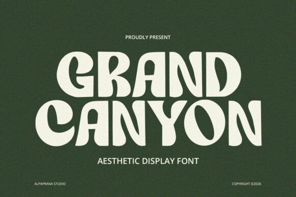Grand Canyon: A Bold Typeface for Modern Branding