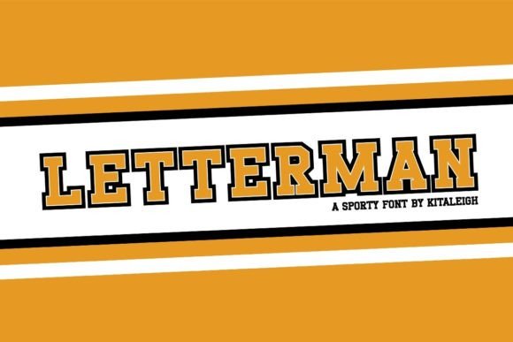Letterman: The Varsity Font That Packs a Punch