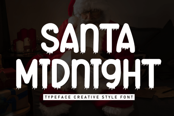 Santa Midnight: The Friendly Display Font for Modern Brands