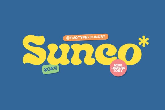 Sunco: The Display Font That Captures Attention