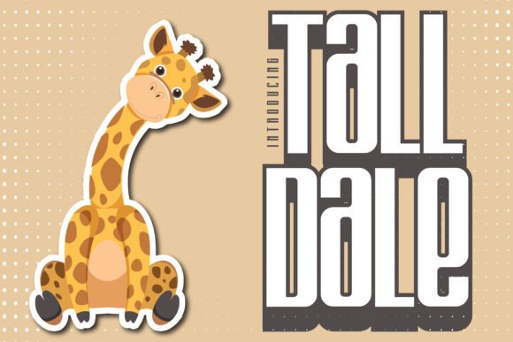 Tall Dale: The Display Font for Calm, Confident Branding