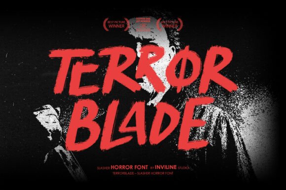 Terror Blade: Unleashing Cinematic Horror in Your Typography