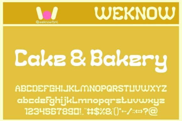 The Sweetest Typeface: How Cake and Bakery Font Captivates